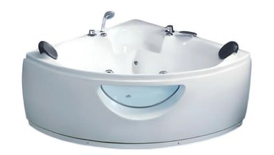 Whirlwanne Whirlpool Sprudelbad Blubberbad Hydromassagewanne Spa-Bad 150x150 cm