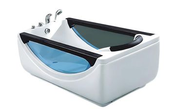 Badewanne Hydromassagewanne Whirlpool Blubberbad Spa-Bad Whirlwanne 180x85 cm