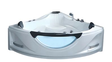 Blubberbad Whirlpool Hydromassagewanne Massagebad Wellnesswanne 150x150 cm