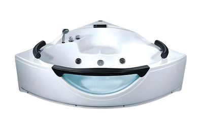 Freistehende Wanne Wellnesswanne Badewanne Whirlpool Massagewanne 156x156 cm