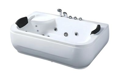 Hydromassagewanne Whirlwanne Whirlpool Blubberbad Spa-Bad 180x110 cm