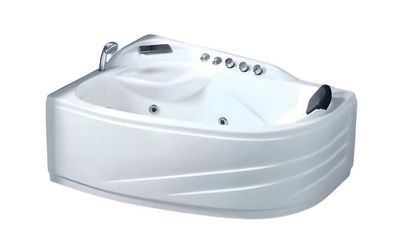 Massage Badewanne Whirlwanne Whirlpool Spa Hydromassagewanne 170x100 cm