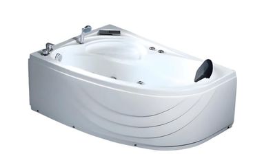 Spa-Bad Whirlwanne Whirlpool Sprudelbad Blubberbad Hydromassagewanne 150x100 cm
