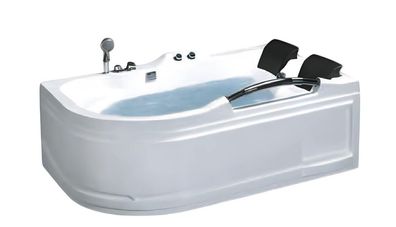 Badewanne Whirlpool Blubberbad Hydromassagewanne Komfortwanne 170x120 cm