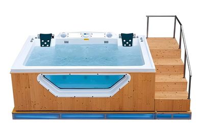 Relaxpool Sprudelbad Spa Whirlpool Hydromassagewanne Massagebad 356x202 cm