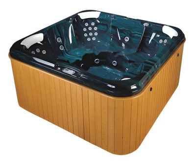 Whirlpool Blubberbad Hydromassagewanne Spa-Bad Whirlwanne 215x215 cm