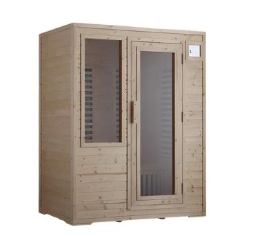 Saunaraum Saunakabine Trockensauna Sauna Designsauna Heimsauna 150x100 cm