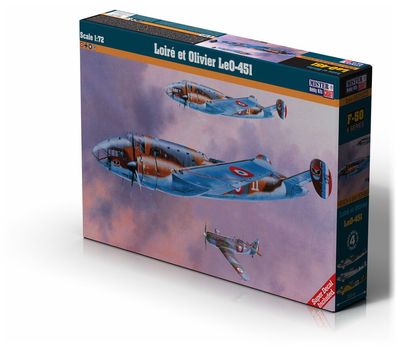 Mistercraft 1:72 F-50 Lioré et Olivier LeO 451 1/72 German decals