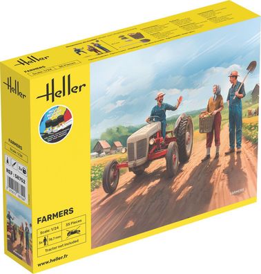 Heller 1:24 58752 Starter KIT Farmers