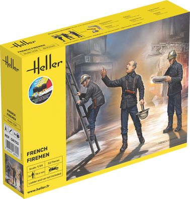 Heller 1:24 58753 Starter KIT French Firemen
