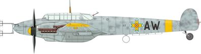 Eduard Plastic Kits 1:48 84145 Bf 110F Nachtjäger for Weekend