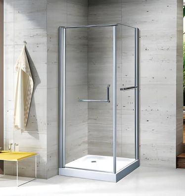 Komfortdusche Duschkabine Duschtür Duschabtrennung Dusche Glaskabine 100x100 cm