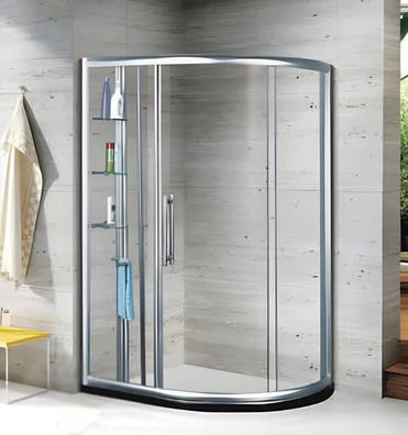 Duschraum Dusche Duschkabine Eckdusche Duschtür Duschabtrennung 100x90 cm