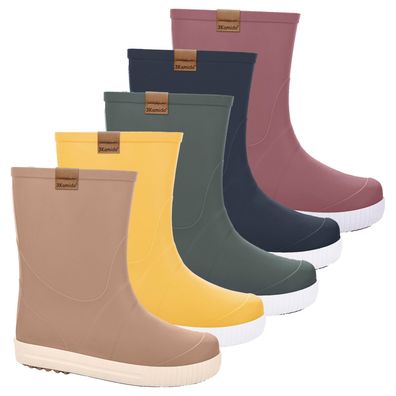 3Kamido GoStyle Kinder Gummistiefel Elegant, Style-verschiedene Farben