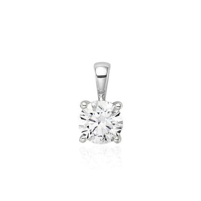 Anhänger - Weißgold 585 - Labordiamant 1,03ct