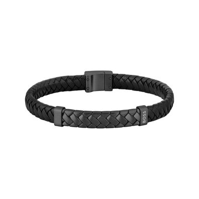 BOSS - 1580676S - Armband - Herren - schwarz - 17,5cm - Tailored