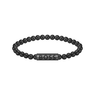 BOSS - 1580659M - Armband - Herren - schwarz - 19cm - SPHERE