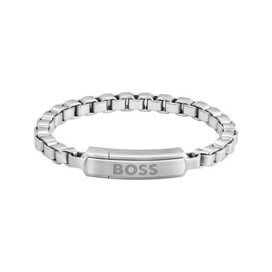 BOSS - 1580596M - Armband - Herren - silber - 19cm - DEVON