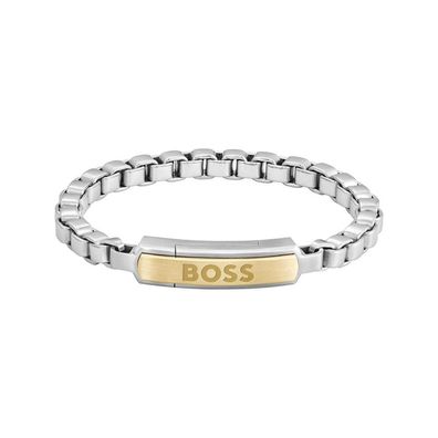 BOSS - 1580597M - Armband - Herren - silber - 19cm - DEVON