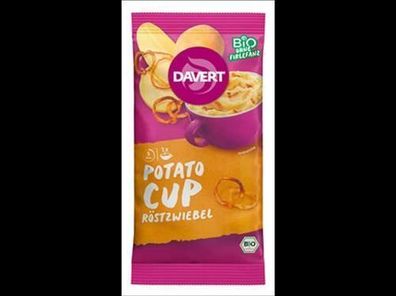 Davert 6x Potato-Cup Röstzwiebel 54g 54g