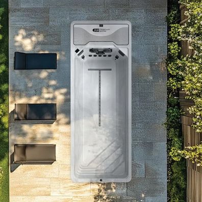 Platinum Spas Atlas Mini-Pool 600x225x150cm Swim Spa mit River Jet System