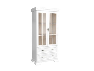 Vitrinenschrank Anrichte Buffet Schrank Glasvitrine Schubladen Regale