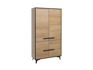 Schlafzimmerschrank Stoff Kleiderschrank Garderobenschrank Holzwerkstoff