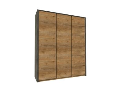 Kleiderschrank Garderobe Schlafzimmerschrank Kleiderstange Holzwerkstoff
