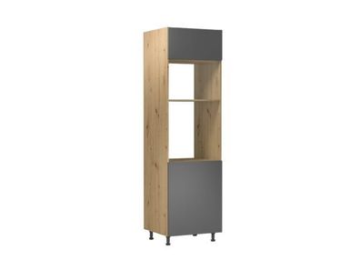 Gerätehochschrank für Ofen und Mikrowelle Einbauschrank für Küchengeräte