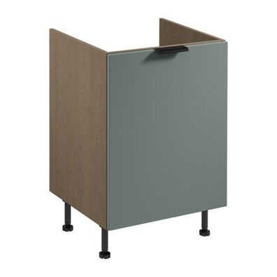 Unterschrank mit Abfalleimer Mülltrennschrank Müllsortierschrank Auszug