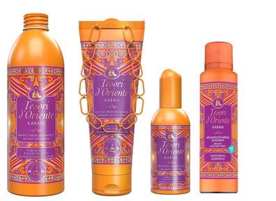 TESORI D´ORIENTE KARMA mit Nashi Blume und Zedernholz 4-Teillig