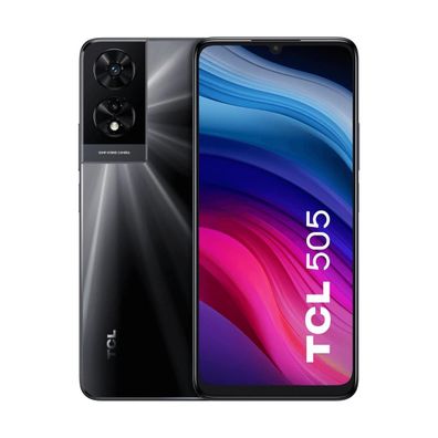 Smartphone TCL 505 6,75" Dual-SIM Android 14 4GB RAM 128GB Speicher Grau