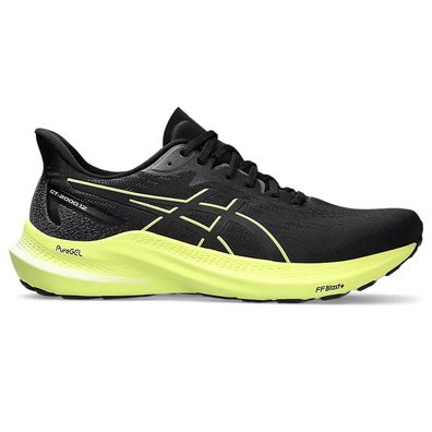 Sportschuhe Asics GT2000 12 fér Herren, schwarz