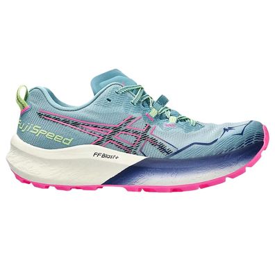 Sportschuhe Asics Fujispeed 2 Trail Blau Damen