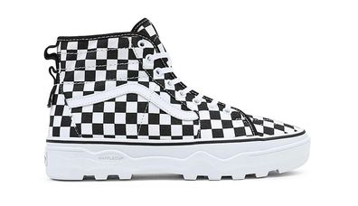 Sportschuhe Vans Sentry Sk8-Hi WC im Checkerboard-Design