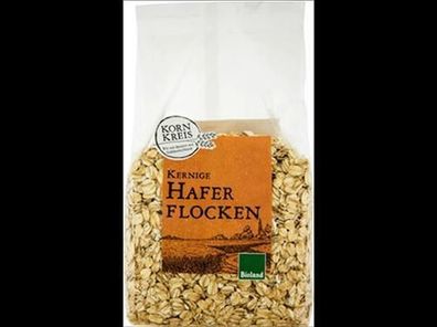 Kornkreis 3x Bioland Haferflocken, kernig 500g