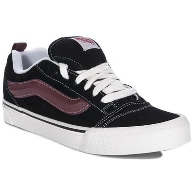 Sneaker Vans Knu Skool aus schwarzem Wildleder