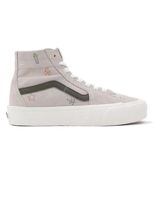 Sneakers Vans Beige mit Mystischer Stickerei