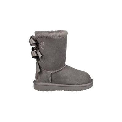 Bottes UGG Bailey Bow II grau fér Damen
