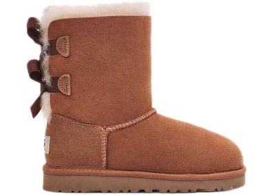 Stiefel UGG Bailey Bow II Damen Wildleder Braun
