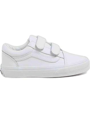 Sneakers Vans Old Skool V Classic Tumble Weiß