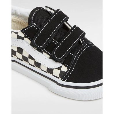 Sneakers Vans Old Skool V schwarz-weiß kariert
