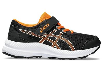 Sportschuhe ASICS Contend 8 PS Unisex Kinder Schwarz Orange