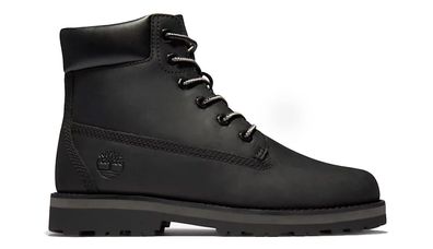 Stiefel Timberland Courma Kid 6 IN Side Zip Boot Jr schwarz