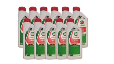 Castrol GTX 5W-40 A3/ B4 MB 229.3 VW 502 00/ 505 00 11x1 Liter Motoröl