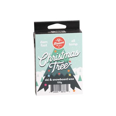 BEAVER WAX Snowboard Wax Christmas Tree no colour