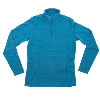 Jack Wolfskin Half Zip Zero Waste Rebelita Damen Fleeceshirt Sweatshirt Gr. S
