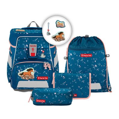 Step by Step SPACE Schulranzen-Set "Wild Horse Ronja", 5-teilig