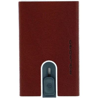 Piquadro Cardholder Black Square Male Leather