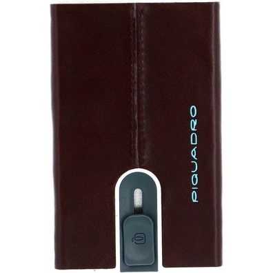 Piquadro Cardholder Square Blue Male Black